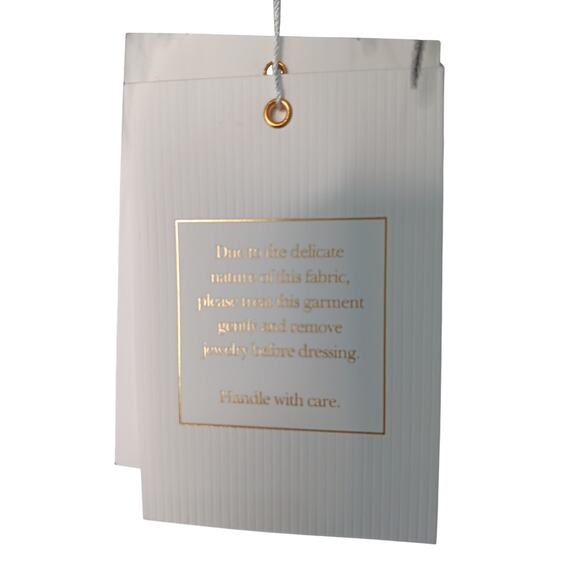 New with Tags Mac Duggal Black One Shoulder Feather Trim Gown Formal Dress Size6 - Picture 14 of 16